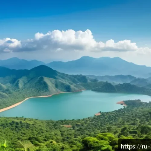 부룬디에서 가능한 액티비티 - A breathtaking panoramic view of Burundi’s mountainous landscape during the dry season, showcasing l...